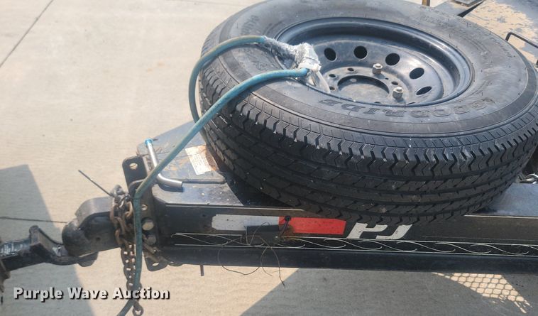 image for item OD9638 2021 PJ Trailer Mfg. T8262 tilt deck equipment trailer