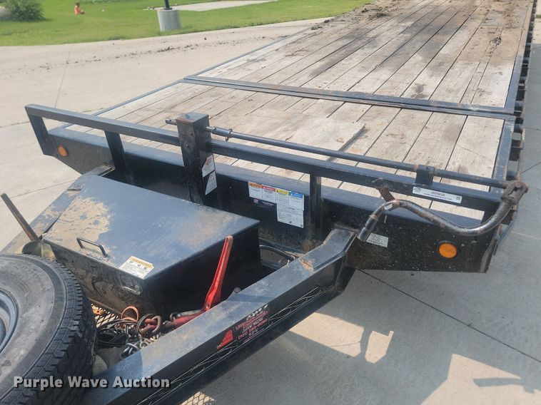 image for item OD9638 2021 PJ Trailer Mfg. T8262 tilt deck equipment trailer