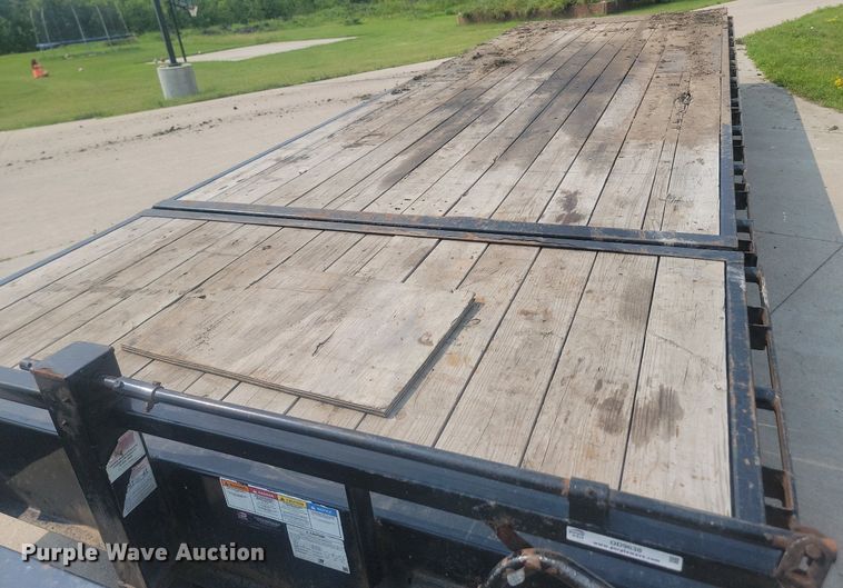 image for item OD9638 2021 PJ Trailer Mfg. T8262 tilt deck equipment trailer