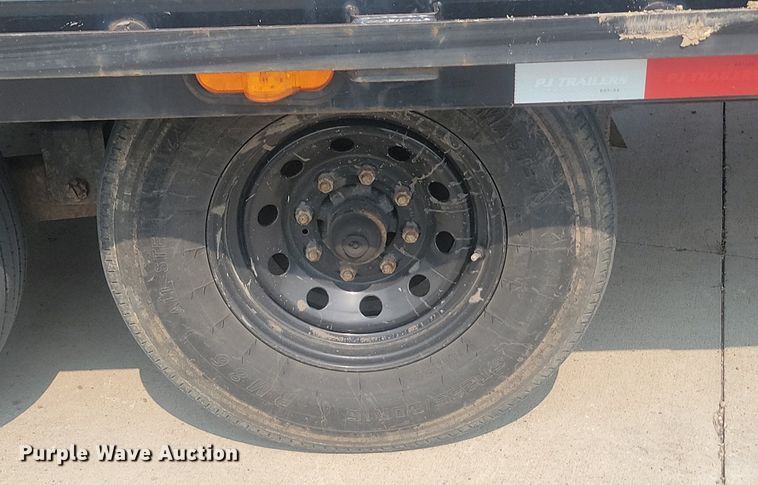 image for item OD9638 2021 PJ Trailer Mfg. T8262 tilt deck equipment trailer