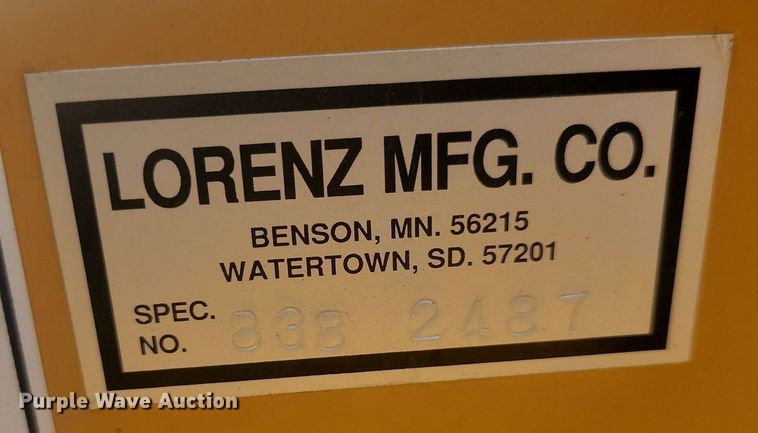 image for item OD9639 Lorenz snow blower