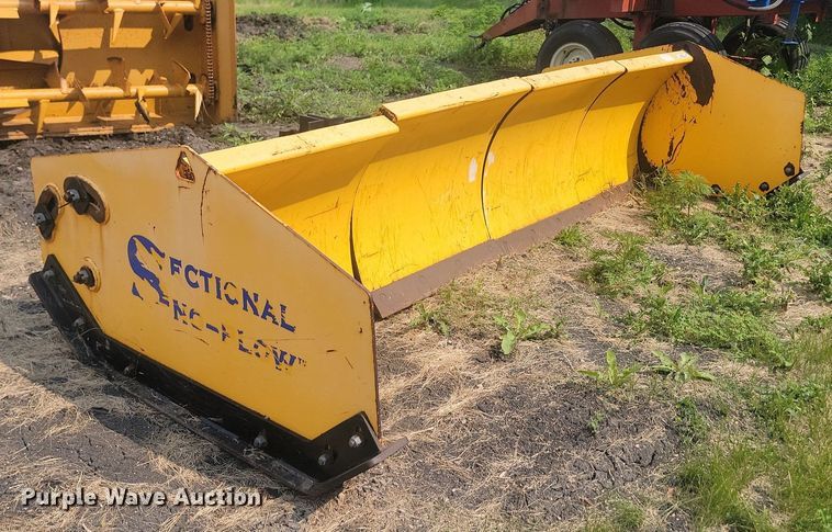 image for item OD9640 Artic  Sectional Sno-Plow skid steer snow pusher