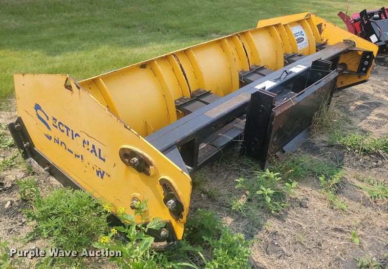 image for item OD9640 Artic  Sectional Sno-Plow skid steer snow pusher