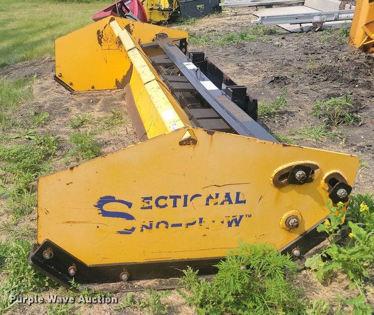 image for item OD9640 Artic  Sectional Sno-Plow skid steer snow pusher