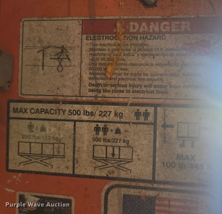 image for item OD9644 JLG 1930ES scissor lift