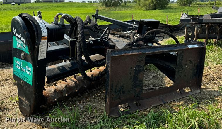 image for item OD9647 Harley skid steer power rake