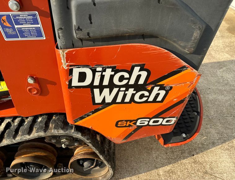 image for item OF9785 2022 Ditch Witch  SK600 compact utility loader