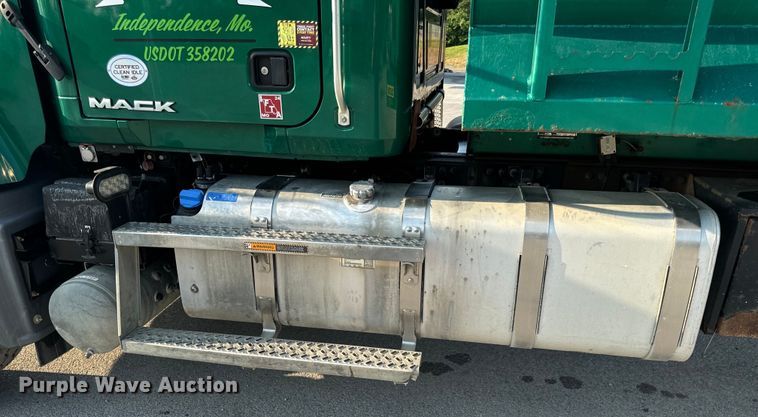 image for item OF9880 2018 Mack GU713 dump truck