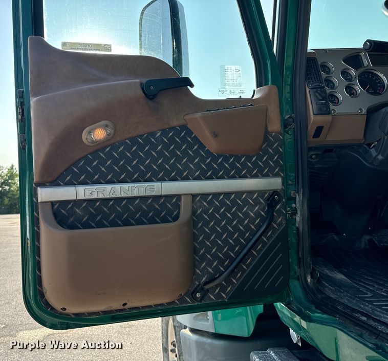 image for item OF9880 2018 Mack GU713 dump truck