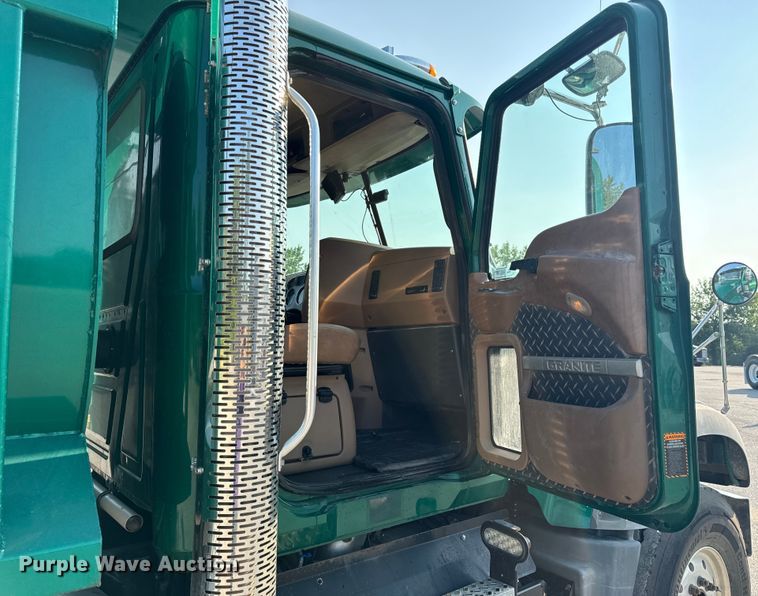 image for item OF9880 2018 Mack GU713 dump truck