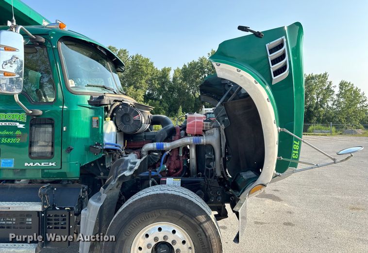 image for item OF9880 2018 Mack GU713 dump truck