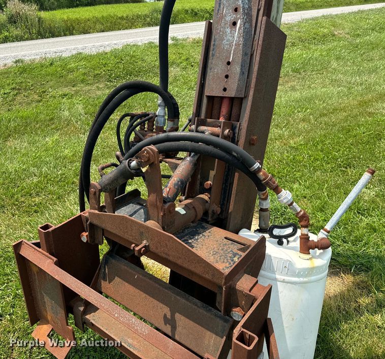 image for item OF9885 Shaver HD10 skid steer post driver