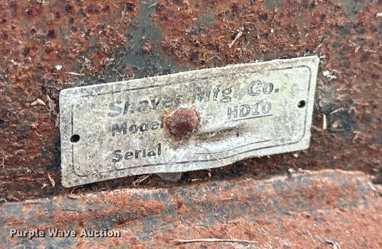 image for item OF9885 Shaver HD10 skid steer post driver