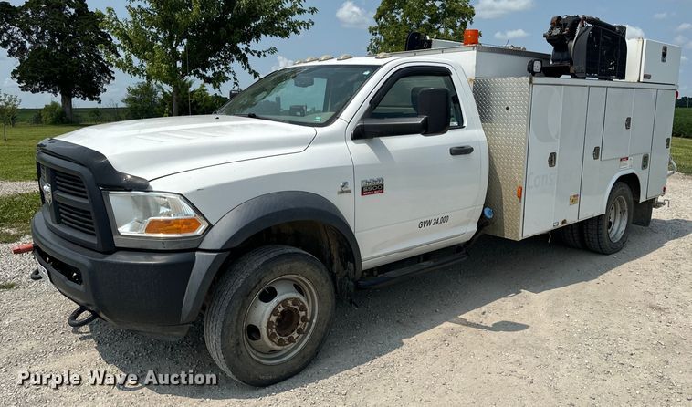 image for item OF9886 2012 Dodge Ram 5500HD utility / service truck