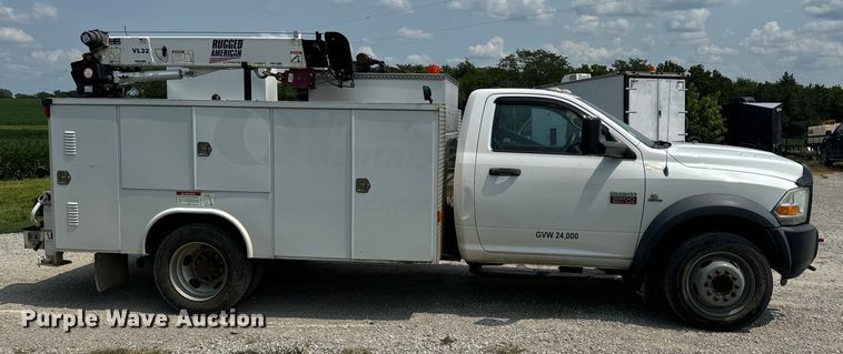 image for item OF9886 2012 Dodge Ram 5500HD utility / service truck