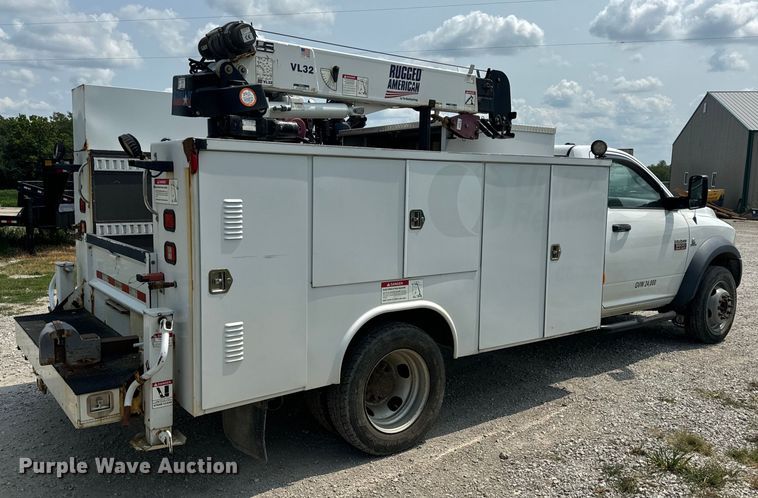 image for item OF9886 2012 Dodge Ram 5500HD utility / service truck