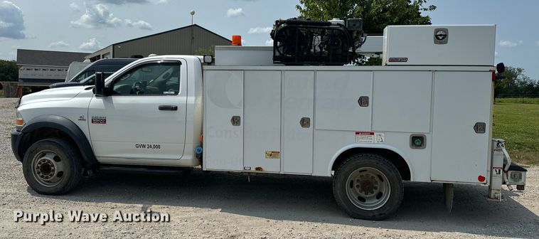 image for item OF9886 2012 Dodge Ram 5500HD utility / service truck
