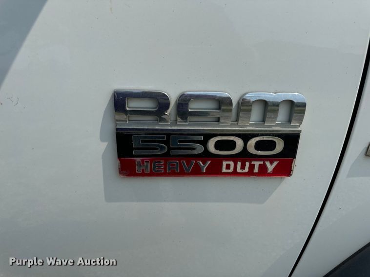 image for item OF9886 2012 Dodge Ram 5500HD utility / service truck