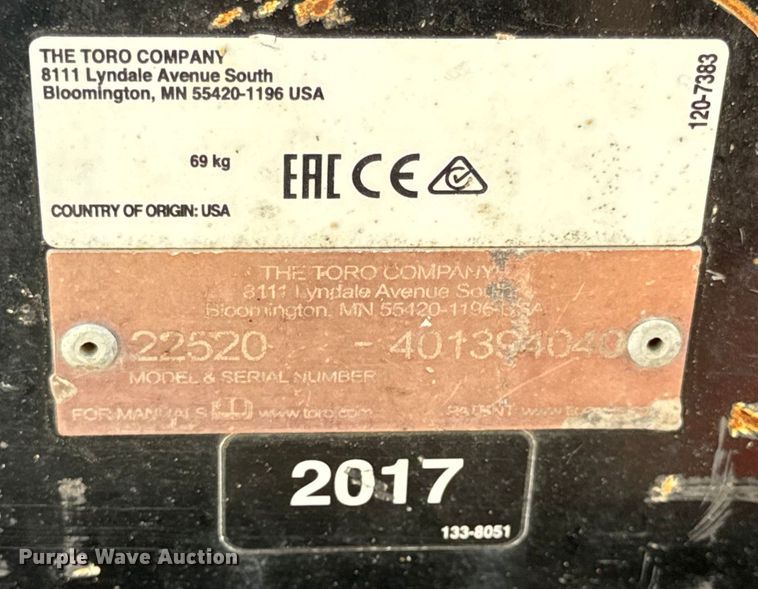 image for item OF9889 2018 Toro Dingo TX 427 compact utility loader