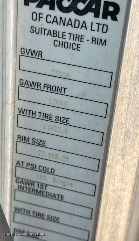 image for item OF9891 2013 Peterbilt 337 utility / service truck