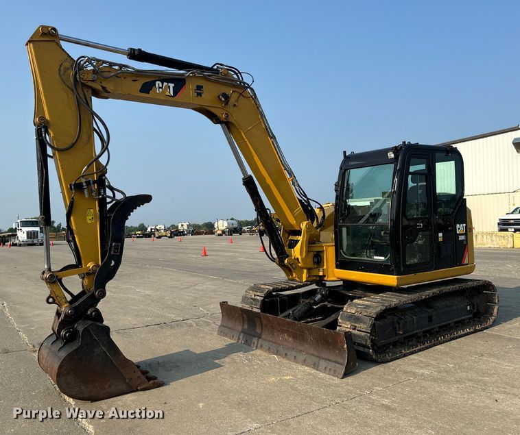 image for item OF9892 2017 Caterpillar 308E2 CR mini excavator