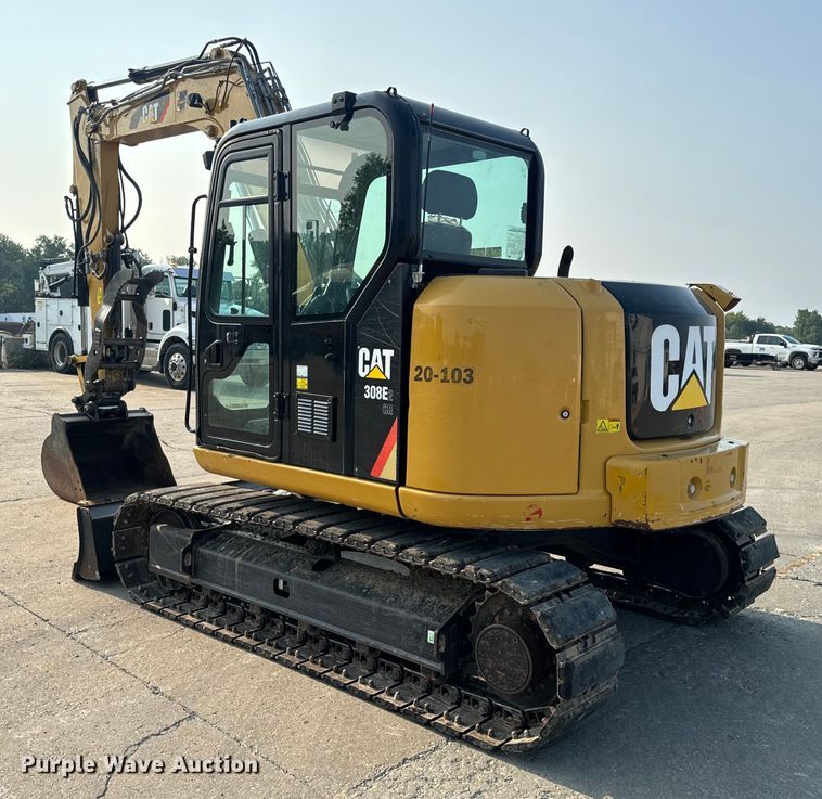 image for item OF9892 2017 Caterpillar 308E2 CR mini excavator