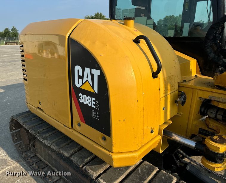 image for item OF9892 2017 Caterpillar 308E2 CR mini excavator