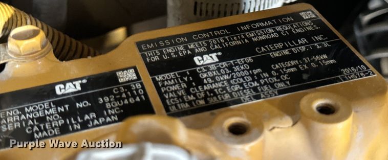 image for item OF9892 2017 Caterpillar 308E2 CR mini excavator