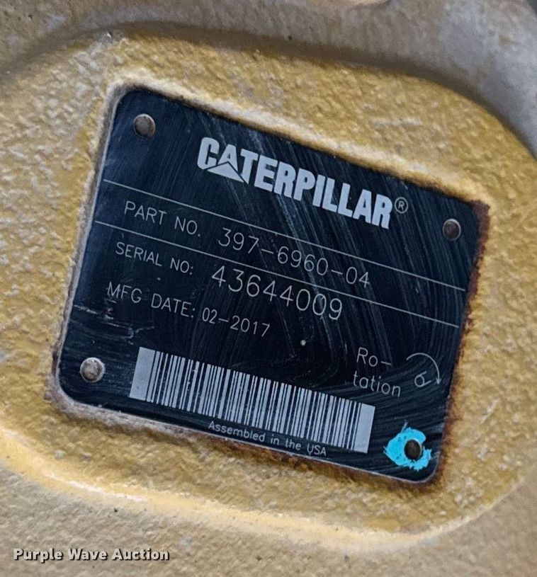 image for item OF9892 2017 Caterpillar 308E2 CR mini excavator