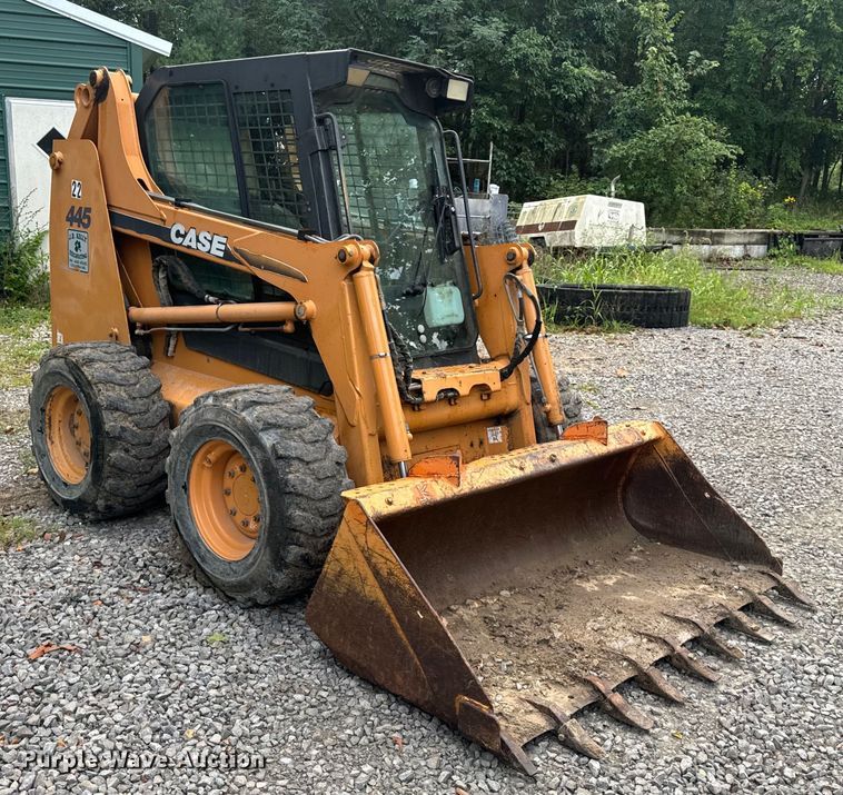 image for item OF9894 2006 Case 445 skid steer loader