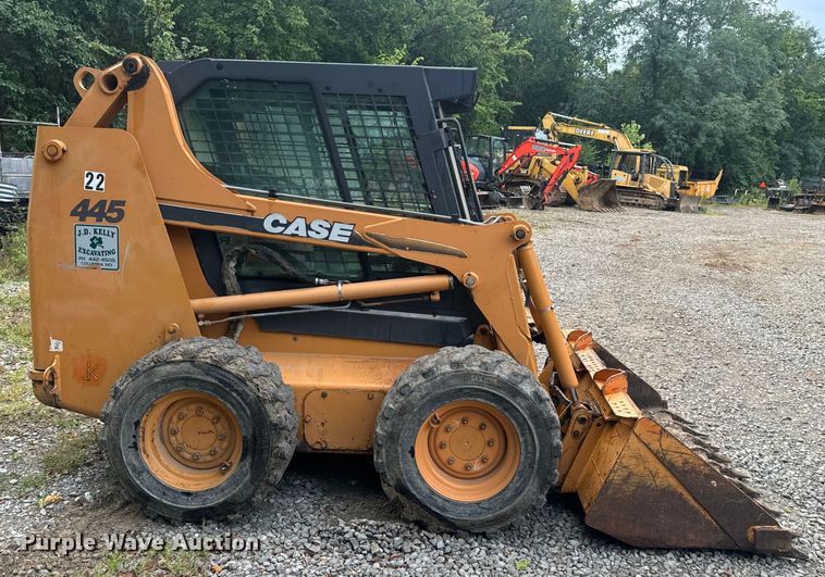 image for item OF9894 2006 Case 445 skid steer loader