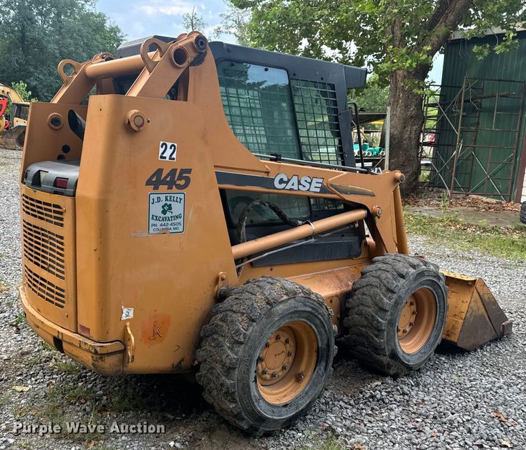 image for item OF9894 2006 Case 445 skid steer loader