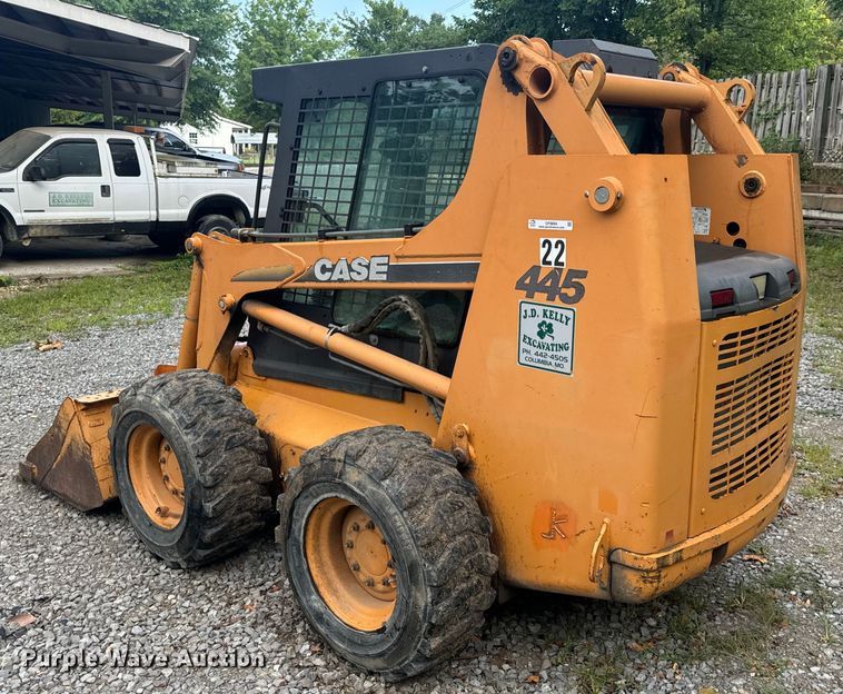 image for item OF9894 2006 Case 445 skid steer loader