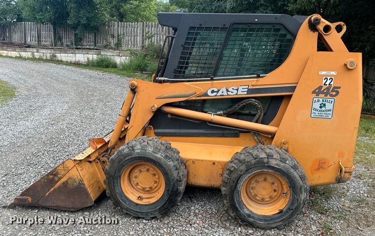 image for item OF9894 2006 Case 445 skid steer loader