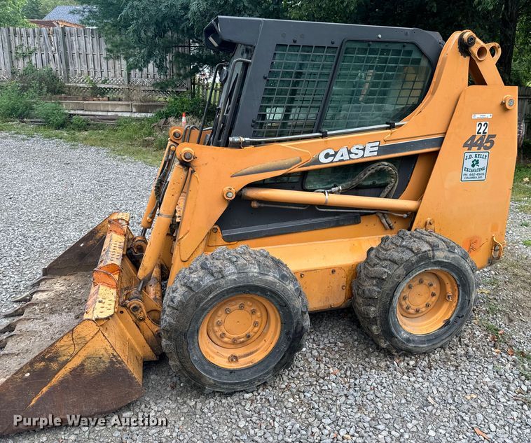 image for item OF9894 2006 Case 445 skid steer loader