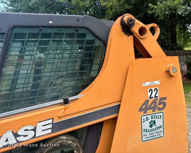 image for item OF9894 2006 Case 445 skid steer loader