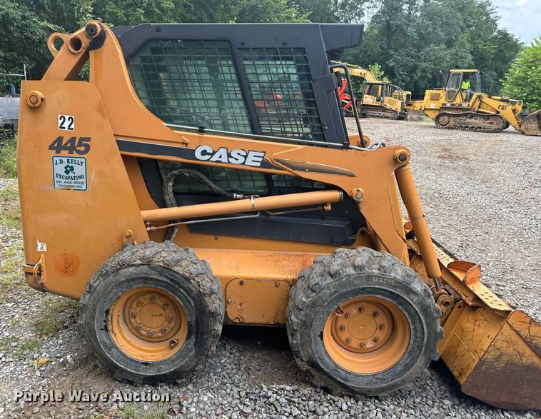 image for item OF9894 2006 Case 445 skid steer loader