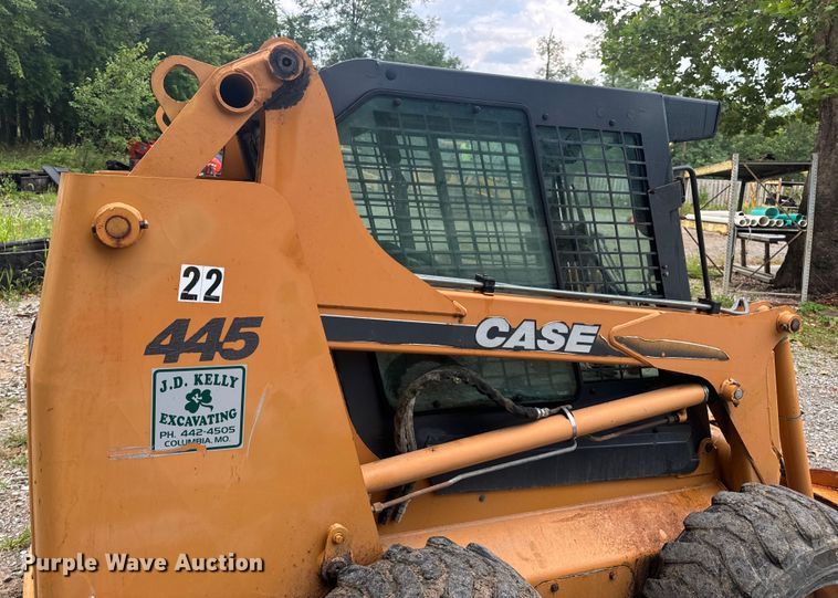 image for item OF9894 2006 Case 445 skid steer loader