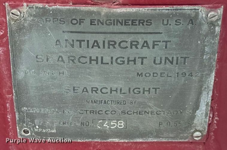 image for item OF9917 1942 General Electric  1942-A light plant