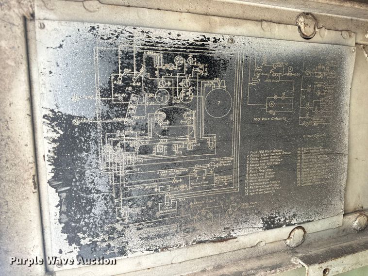 image for item OF9917 1942 General Electric  1942-A light plant