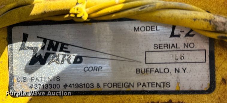 image for item OG9574 Line Ward Corp L2 vibratory cable plow