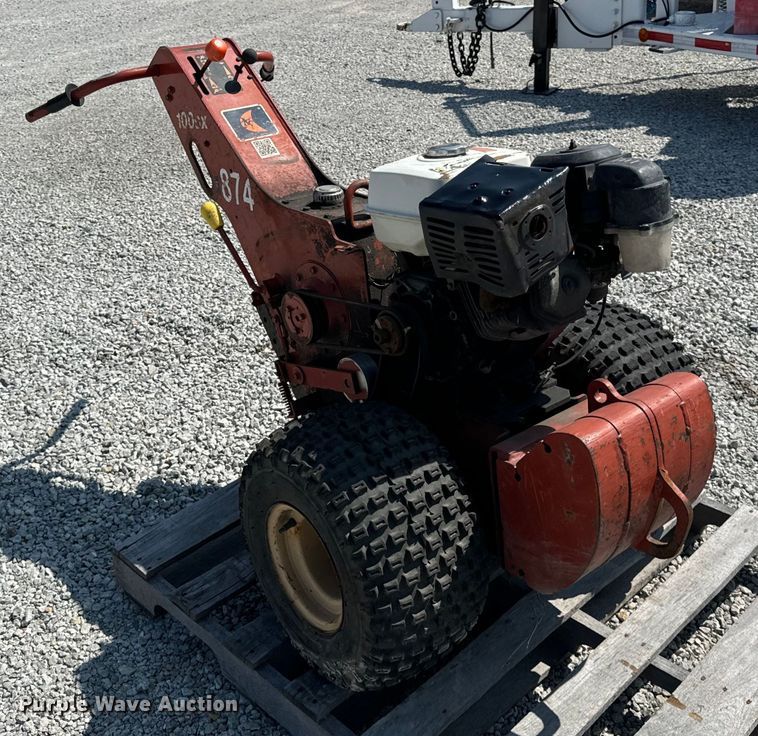 image for item OG9576 Ditch Witch 100SX vibratory cable plow