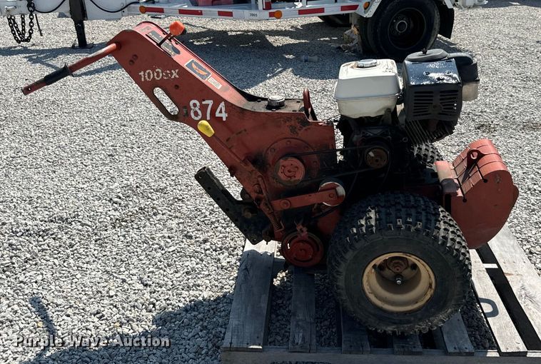 image for item OG9576 Ditch Witch 100SX vibratory cable plow