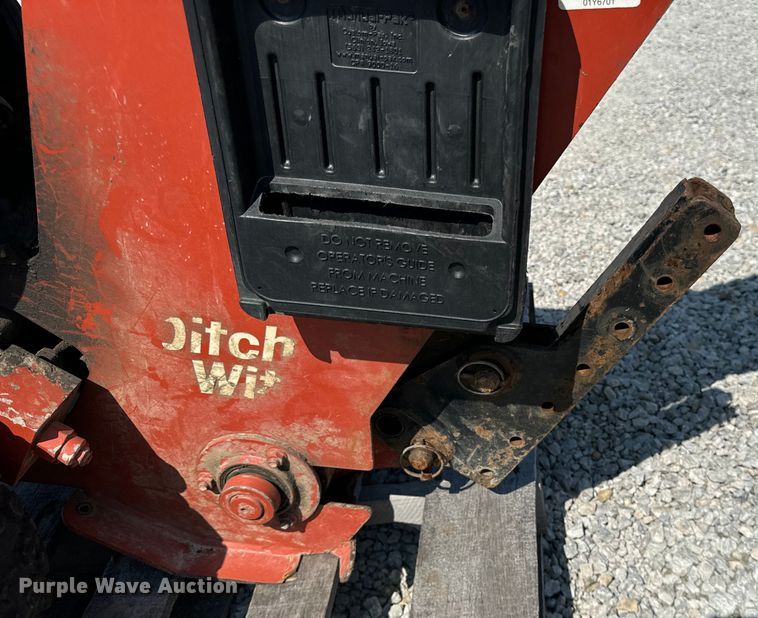 image for item OG9576 Ditch Witch 100SX vibratory cable plow