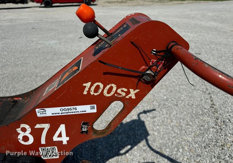 image for item OG9576 Ditch Witch 100SX vibratory cable plow