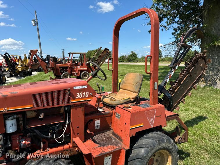 image for item OG9580 2000 Ditch Witch 3610 trencher