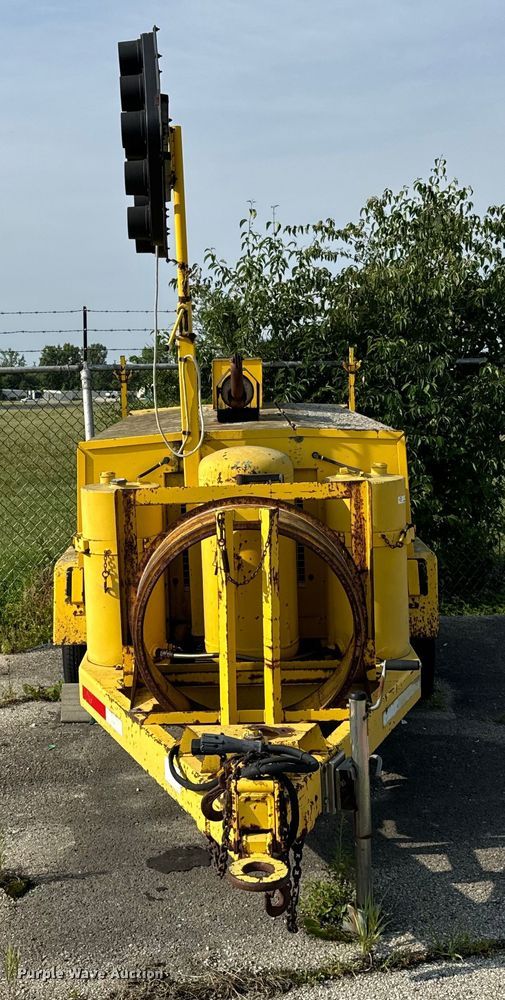 image for item OG9607 1994 Hesco 10KD manhole support trailer 