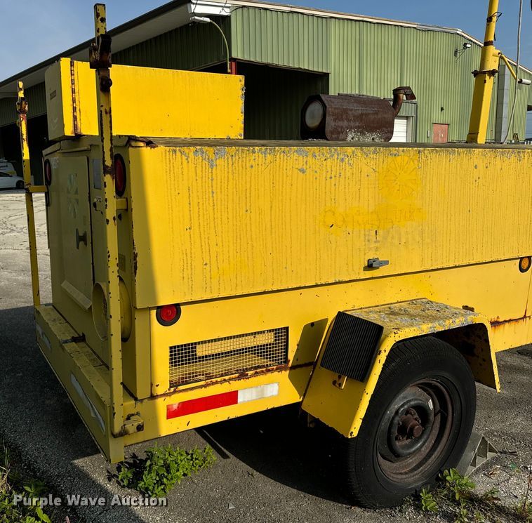 image for item OG9607 1994 Hesco 10KD manhole support trailer 