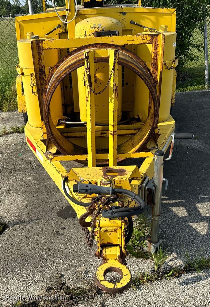 image for item OG9607 1994 Hesco 10KD manhole support trailer 