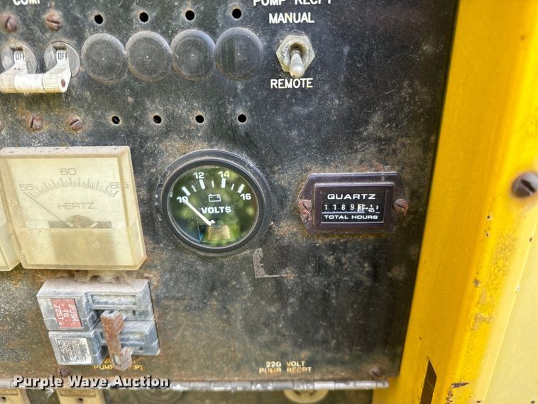 image for item OG9607 1994 Hesco 10KD manhole support trailer 